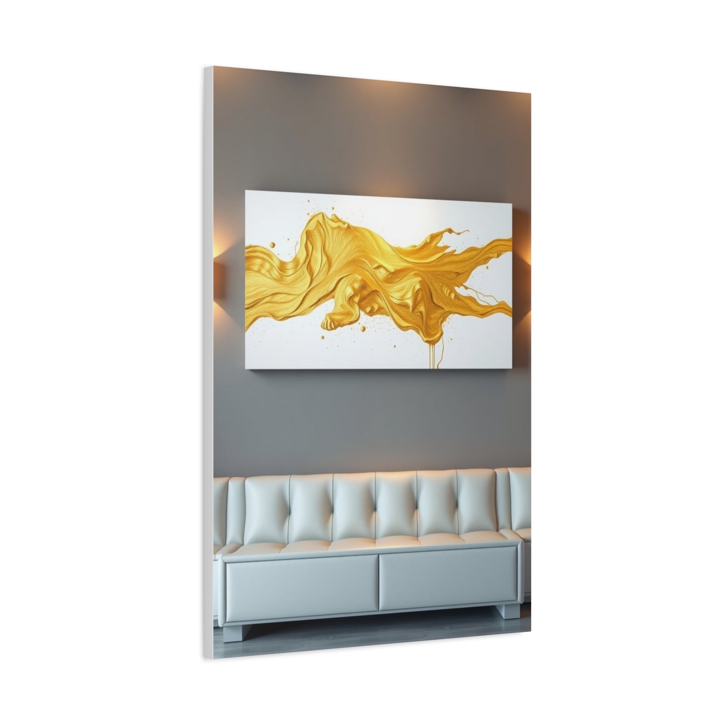 Gilded Ivory Masterpiece wall art & canvas print