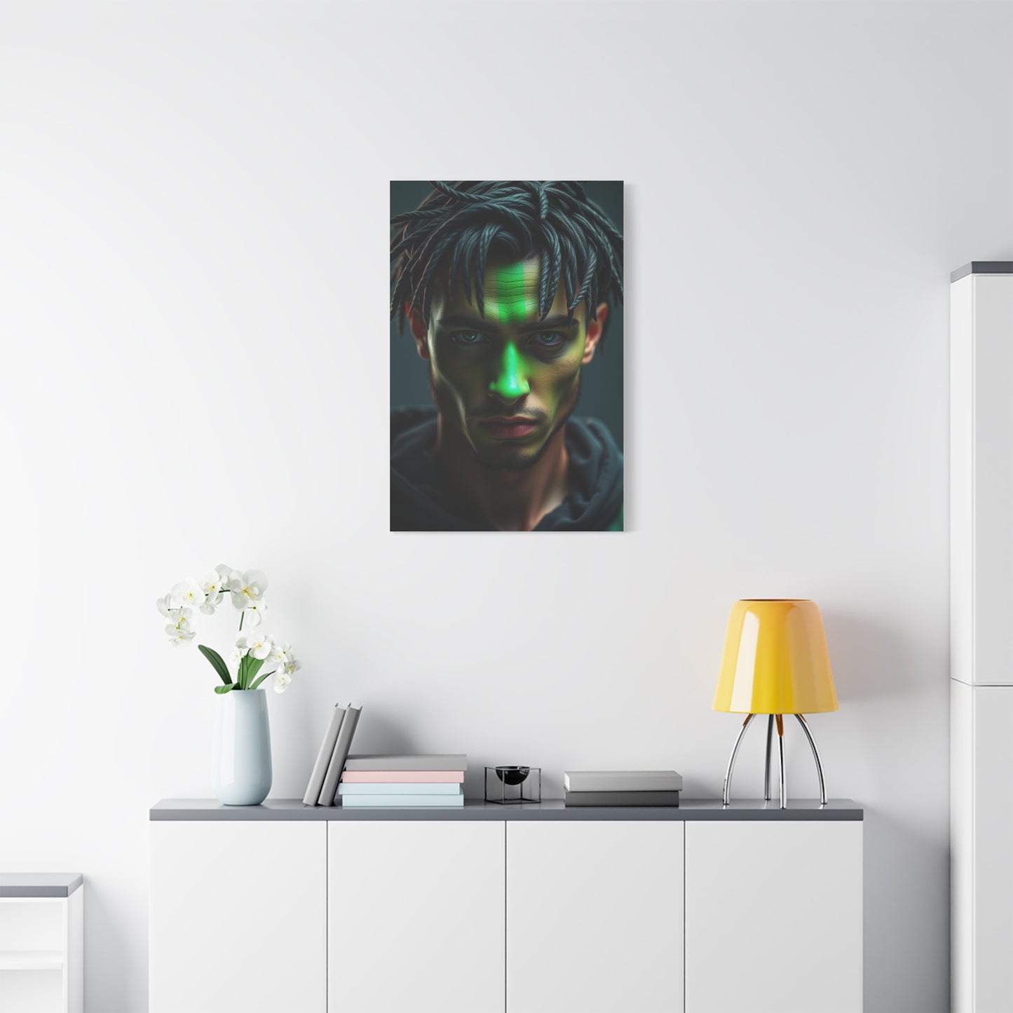 Chartreuse Majesty Artwork Wall Art & Canvas Print