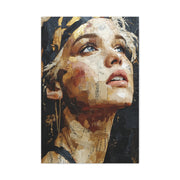 Golden Light Portrait Collage Wall Art & Canvas Print