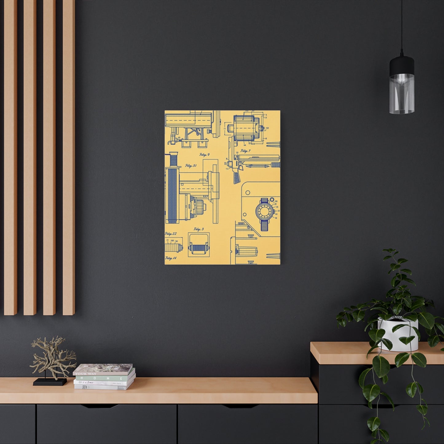 Blueprint & Patent Sketches Art Supreme Gallery Wall Art & Canvas Print