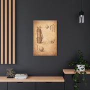 Vintage Golf Equipment Patent Study Wall Art & Canvas Print