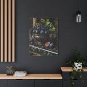 Fig & Wine Rustic Still Life Wall Art & Canvas Print