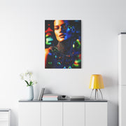 Luminous Fashion Portrait Contemporary Wall Art & Canvas Print