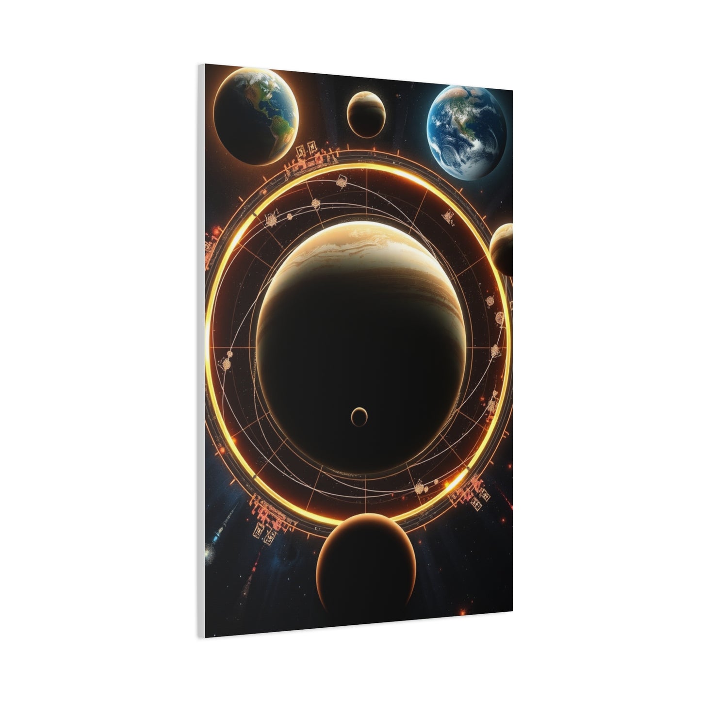 Masterpiece Solar System Wall Art Vision Wall Art & Canvas Print