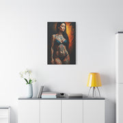 Tattooed Muse Portrait Wall Art & Canvas Print