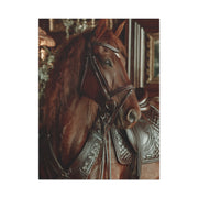 Regal Saddle Horse Portrait Wall Art & Canvas Print
