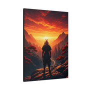 Samurai at Sunset Wall Art & Canvas Prints