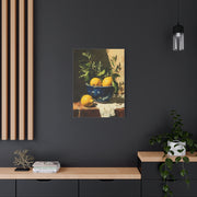 Sicilian Lemon Bowl Still Life Wall Art & Canvas Print