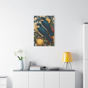 Italian Majolica Swallow & Citrus Wall Art & Canvas Print