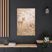 Soft Pink Woodland Storybook Wall Art & Canvas Print