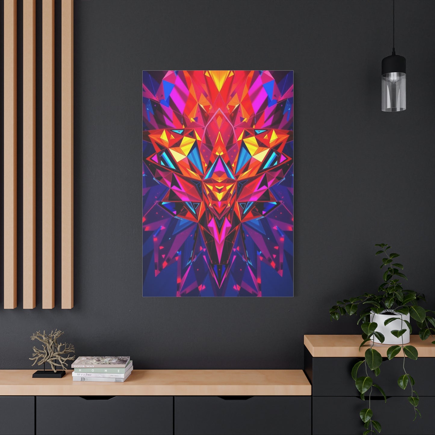 Geometric Paradigm Canvas Wall Art & Canvas Print