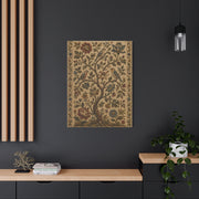 Ornate Botanical Tree Tapestry Panel Wall Art & Canvas Print