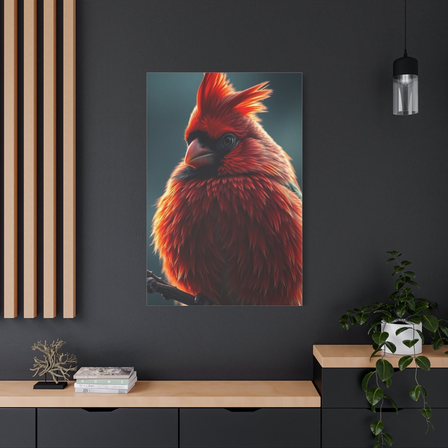 Gilded Cardinal Tableau