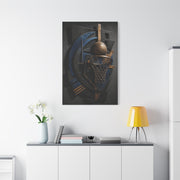 Layered Metal Basketball Sculpture Sports Wall Art & Canvas Print