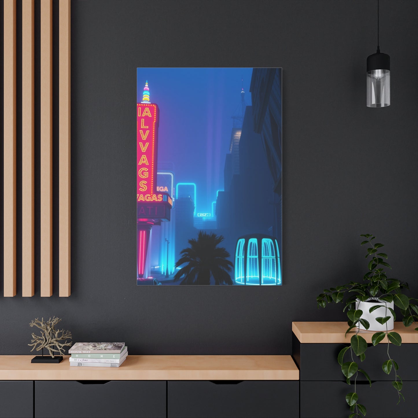 Las Vagas Art Canvas Art 7 Wall Art & Canvas Print