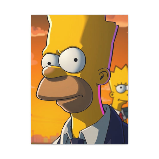 The Simpsons Art Canvas Art 9 Wall Art & Canvas Print