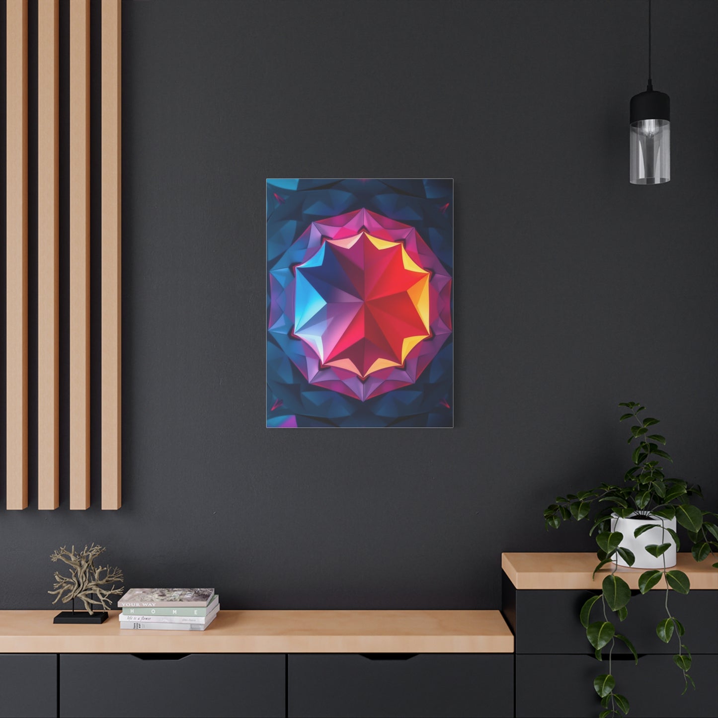 Geometric Opulence Canvas Wall Art & Canvas Print