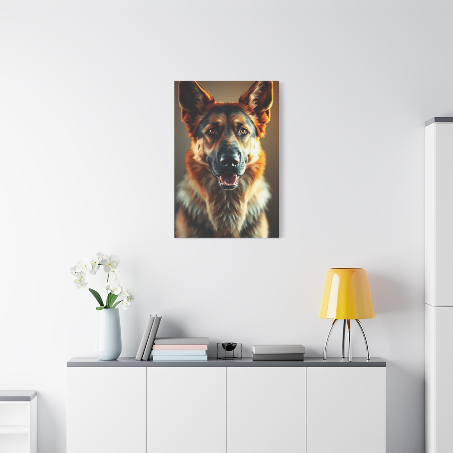 Supreme German Shepherd Art Collection Wall Art & Canvas Print