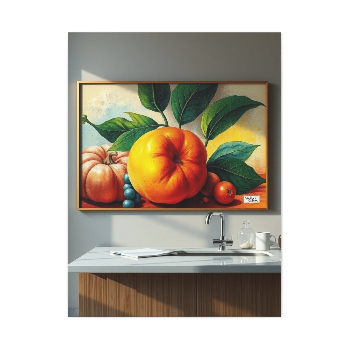 Gourmet Grandeur Canvas wall art & canvas print