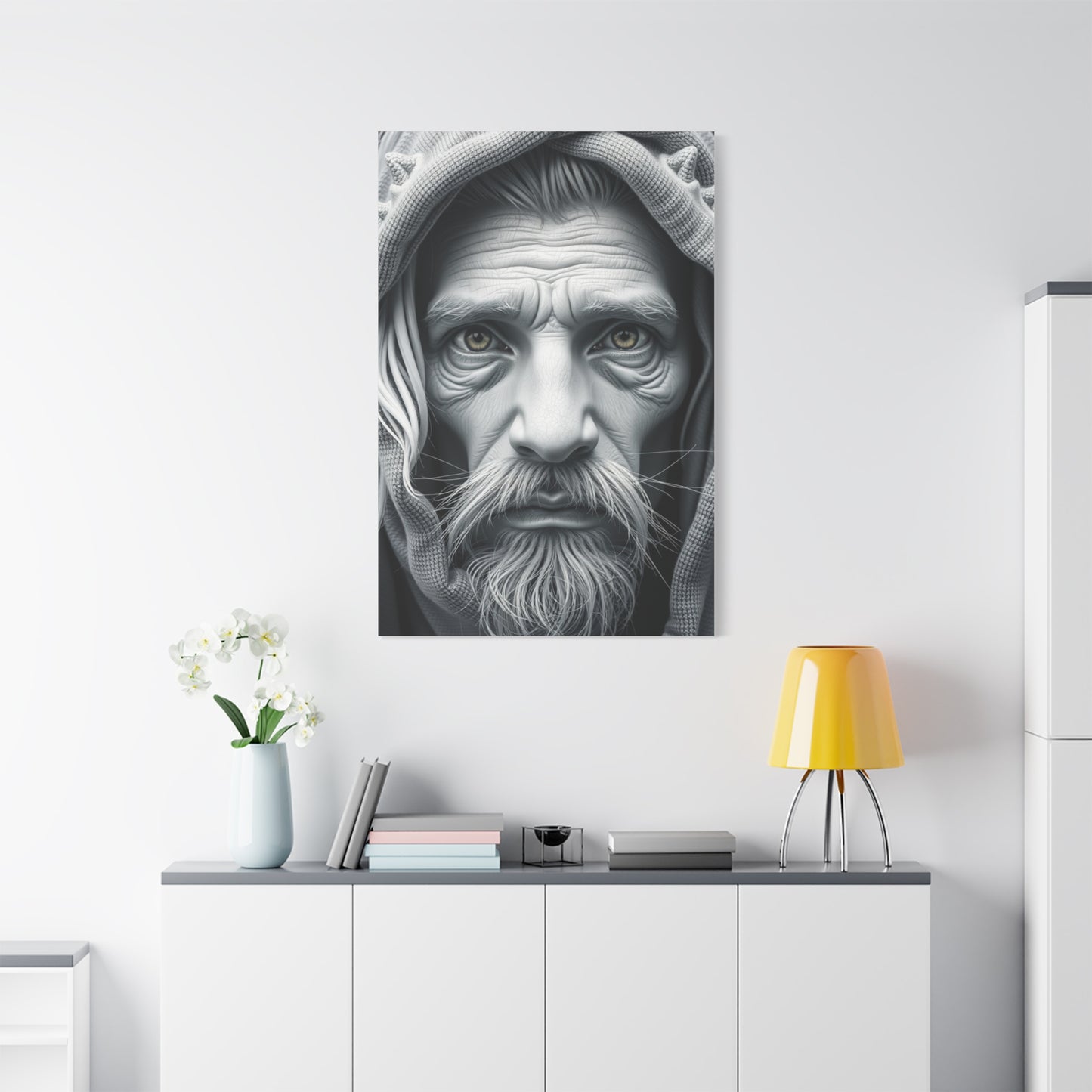Collection Gray & White Art Wall Art & Canvas Print