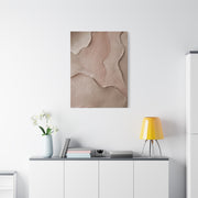 Wabi-Sabi Pink Blush Plaster Texture Wall Art & Canvas Print