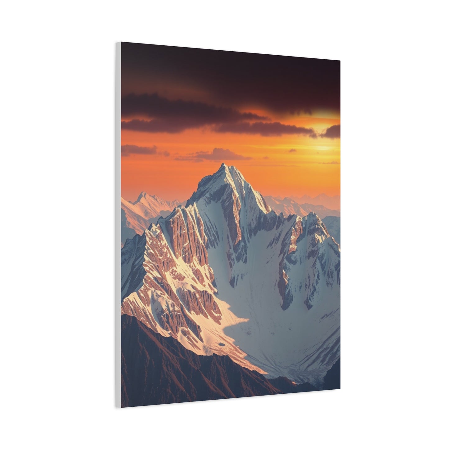 Serene Heights Artwork Wall Art & Canvas Print