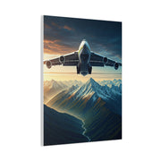 Mountain Flight Over Peaks Wall Art & Canvas Prints