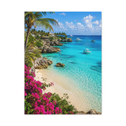 Grand Cayman Tropical Cove Wall Art & Canvas Print