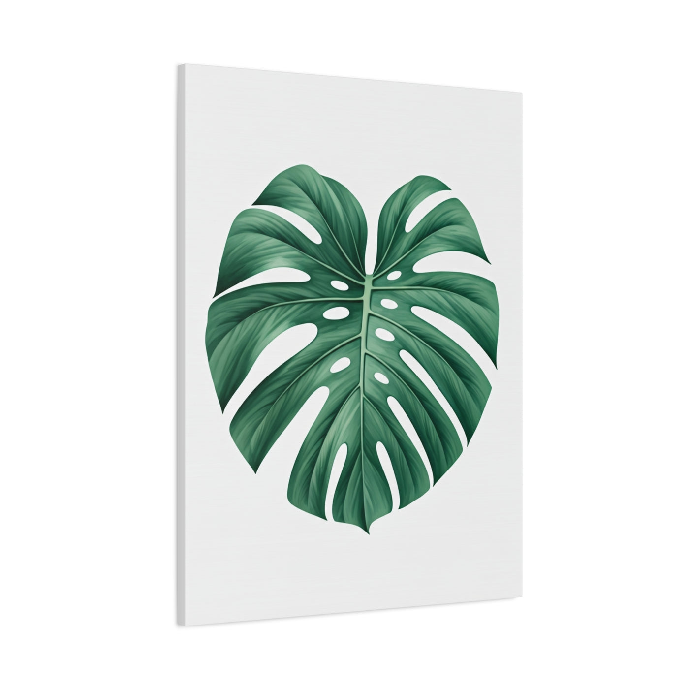 Monstera Leaf Modern Botanical Wall Art & Canvas Prints