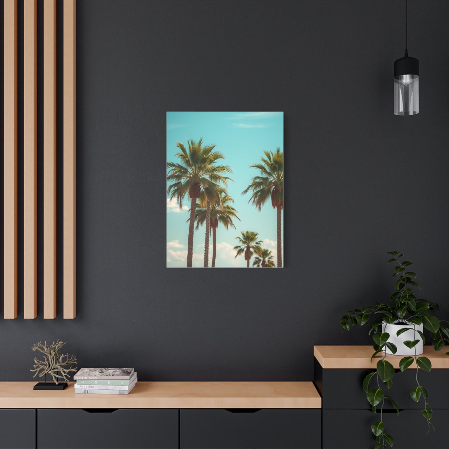 Palm Trees Art Premium Canvas 19 Wall Art & Canvas Print