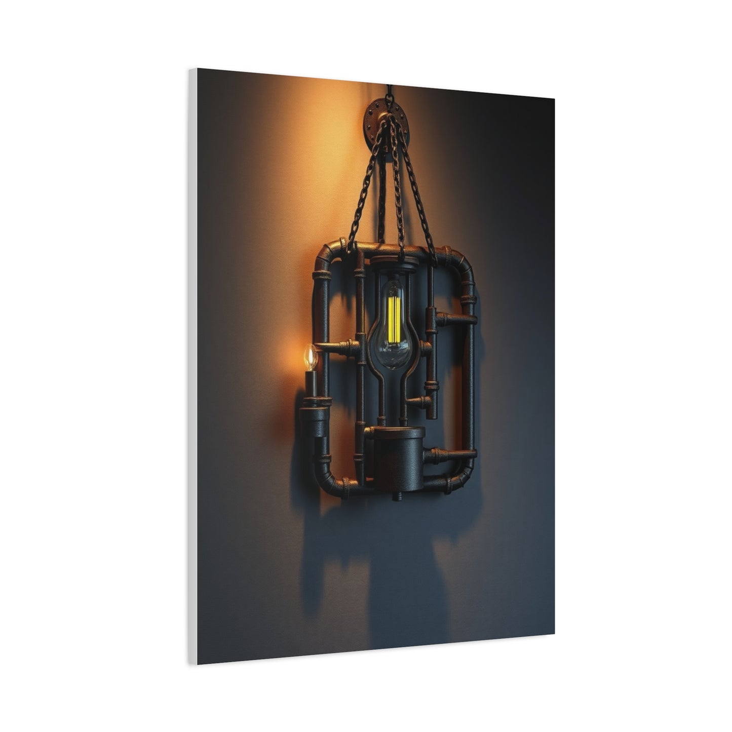 Sophisticated Steel Tapestry Wall Art & Canvas Print