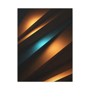 Midnight Alloy Geometry Wall Art & Canvas Prints