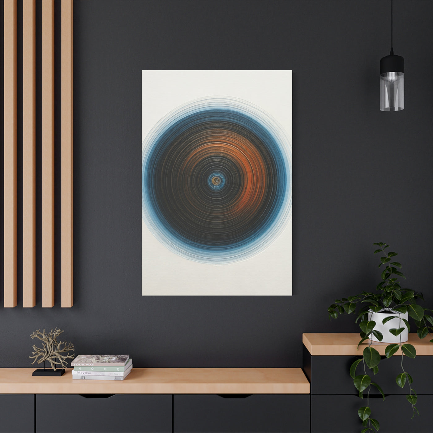 Circular Depth Abstract Wall Art & Canvas Prints