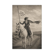 Frontier Equality Rider Portrait Scene Wall Art & Canvas Print