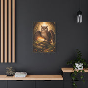 Enchanted Forest Guardian Owl Wall Art & Canvas Print