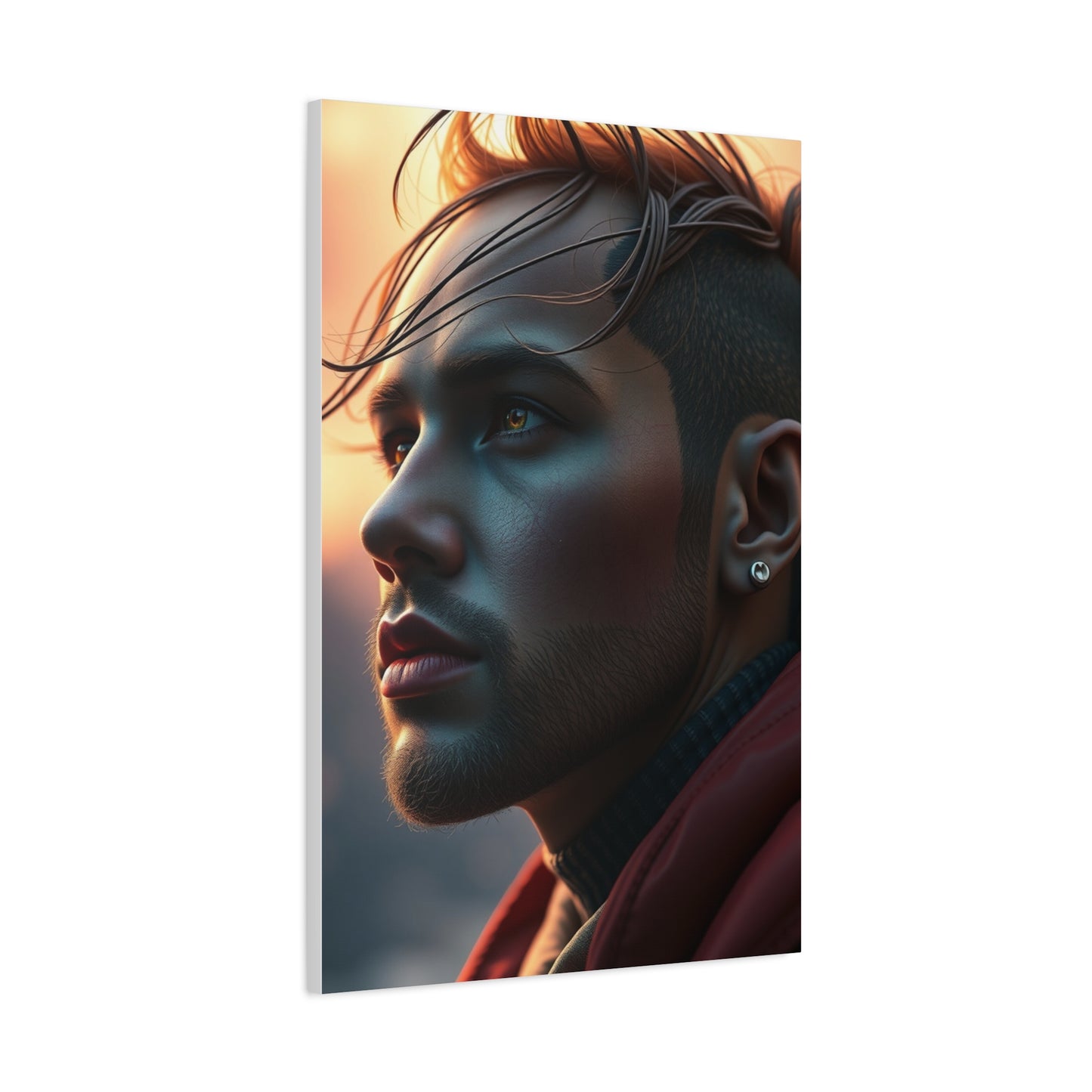 Ethereal Digital Canvas Wall Art & Canvas Print
