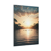 Sunrise Reflection Over Tranquil Waters Wall Art & Canvas Prints
