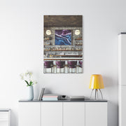Moody Abstract Luxury Cocktail Bar Wall Art & Canvas Print