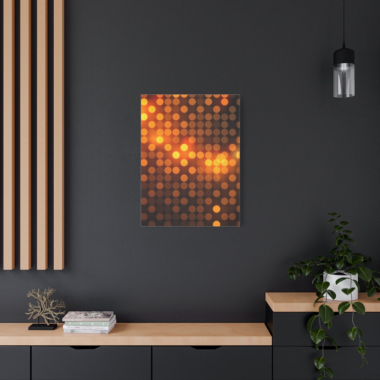 Polka Dot Pattern Art Supreme Gallery Wall Art & Canvas Print