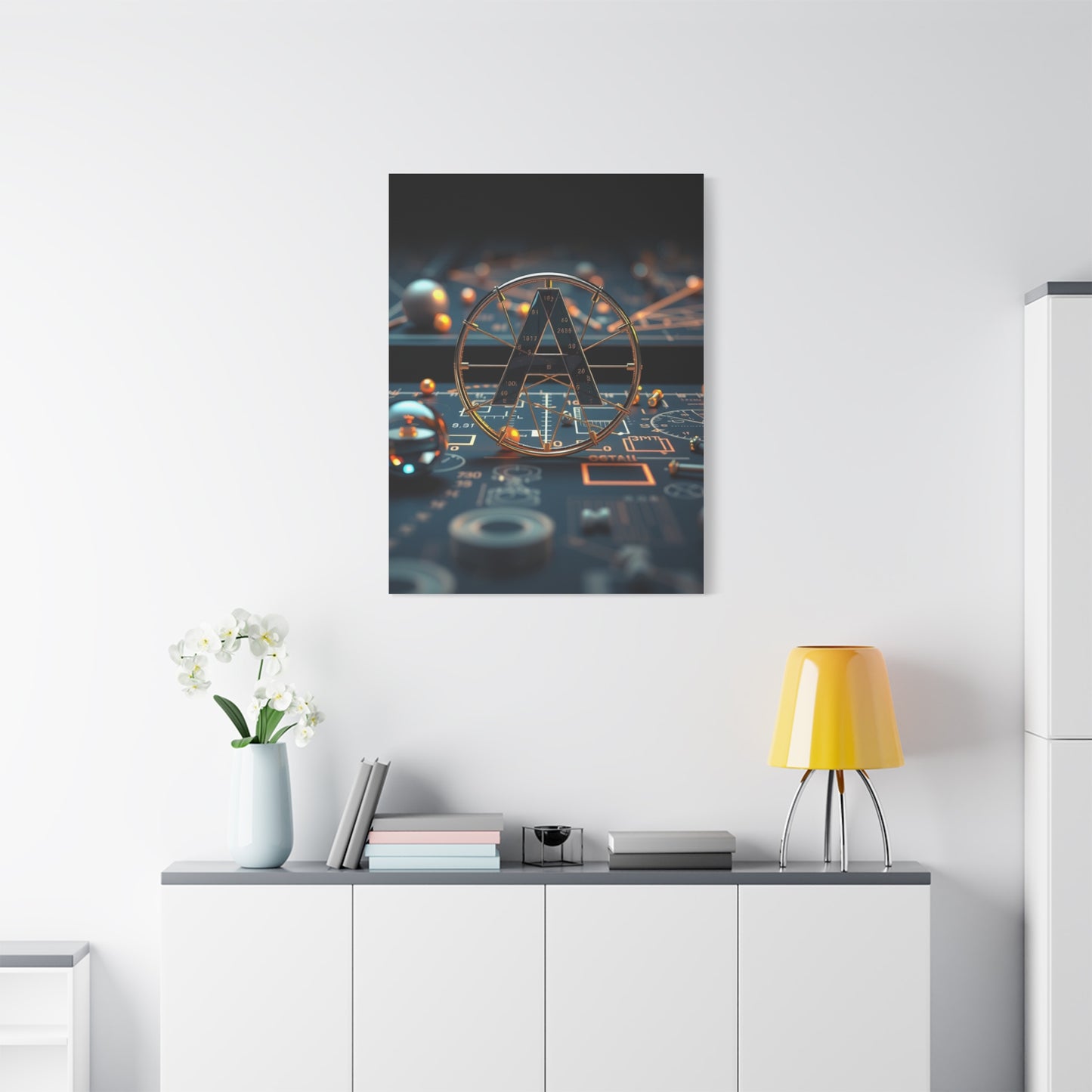 Mathematics Art Luxury Canvas Wall Art & Canvas Print