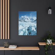 Glacial Mountain Valley Wall Art & Canvas Print