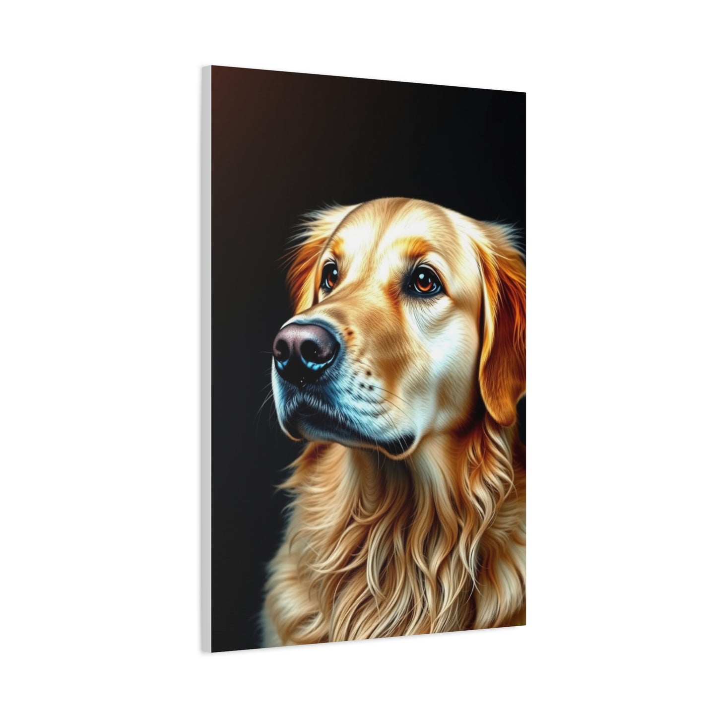 Supreme Golden Retriever Art Beautiful Collection Wall Art & Canvas Print