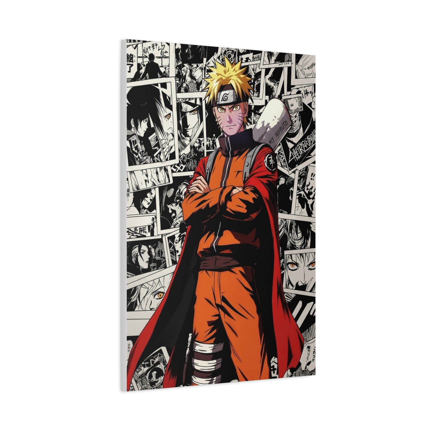 Naruto Sage Mode Poster Wall Art & Canvas Print