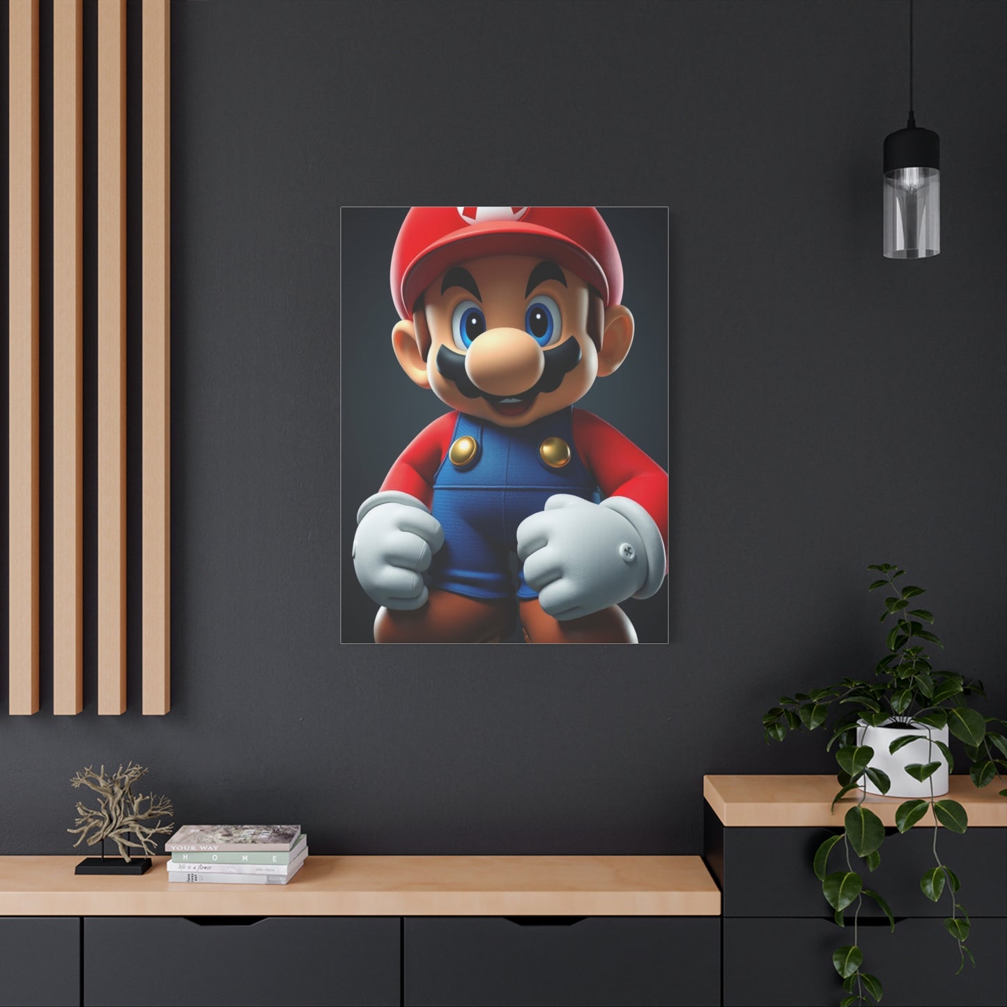 Regal Mushroom Kingdom Canvas