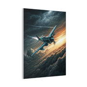 Stormbreaker Fighter Jet Through the Clouds Wall Art & Canvas Prints