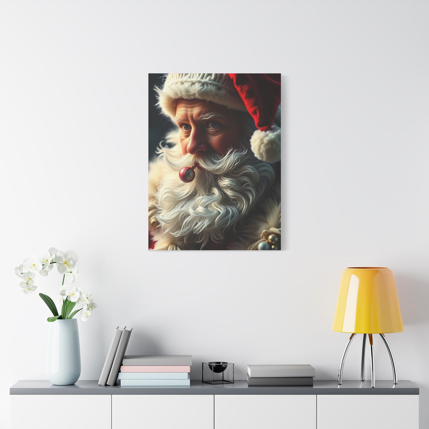 Santa Claus Art Supreme Canvas Wall Art & Canvas Print