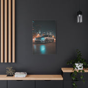 Dodge Charger Hellcat Downtown Night Streets Wall Art & Canvas Prints