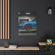 Toyota GR86 Modern Workshop Modification Scene Wall Art & Canvas Prints