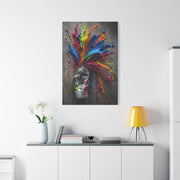 Exploding Spray Paint Creativity Street Wall Art & Canvas Print