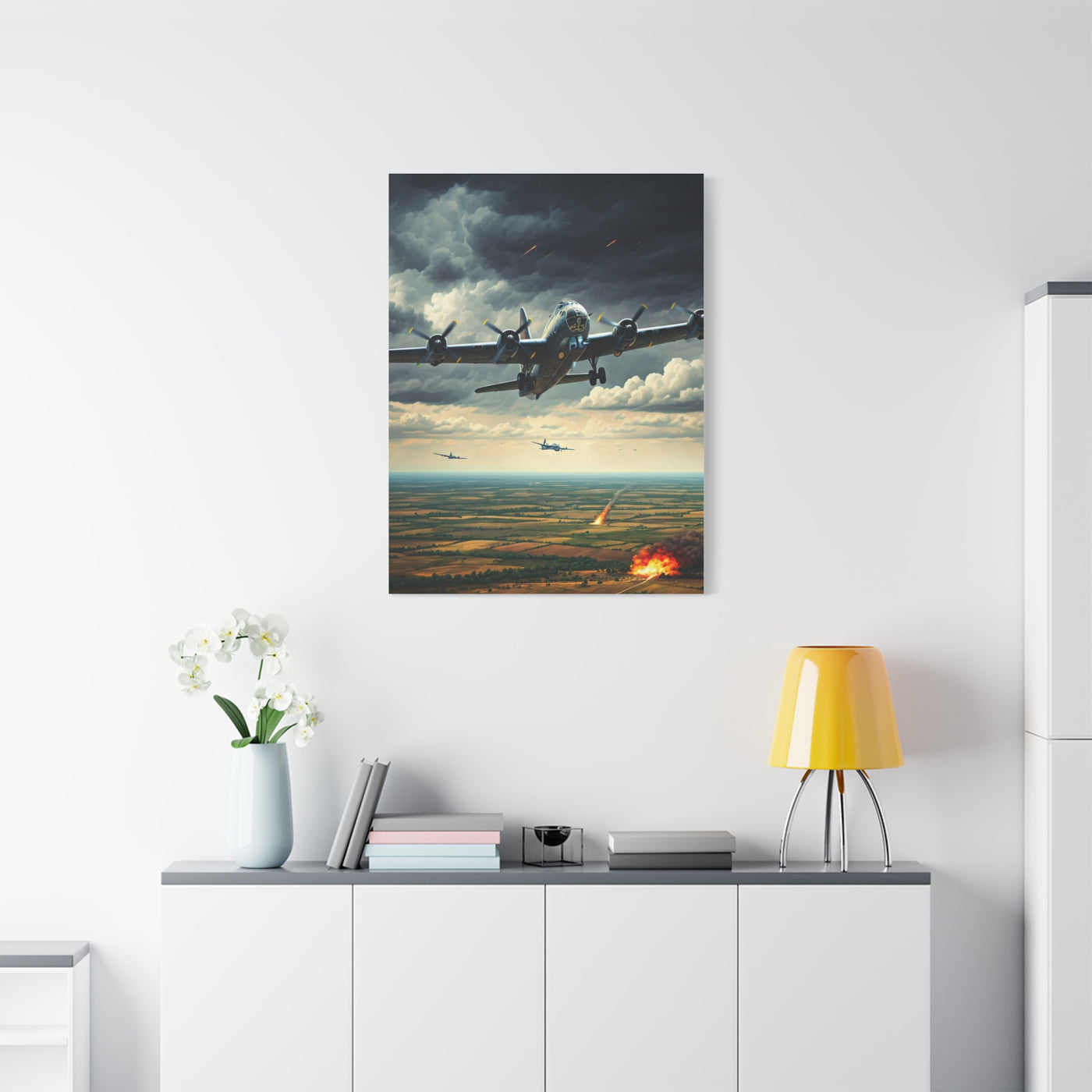 Aircraft Carrier Launch Mission Wall Art & Canvas Prints